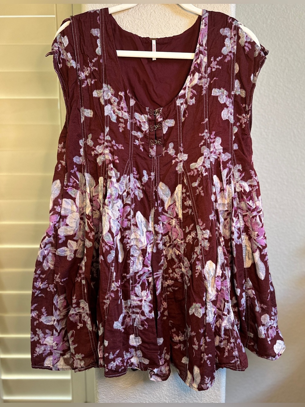 Free People Floral Tunic - Size S